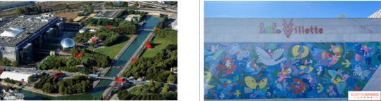 프랑스 파리의 라 빌레트(왼쪽 사진)와 리틀 빌레트.  한국문화예술교육진흥원 제공